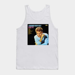 Bobby Vee I Remember Buddy Holly Album Cover Tank Top